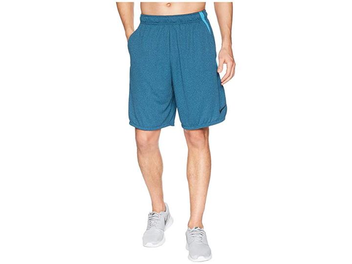Nike Dri-fit 9 Training Short (blue Force/heather/black) Men's Shorts