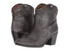 Frye Jolene Pull-on Short (anthracite Metallic Brush-off) Women's  Boots