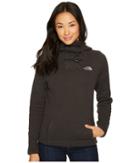 The North Face Crescent Hooded Pullover (tnf Black Heather) Women's Sweatshirt