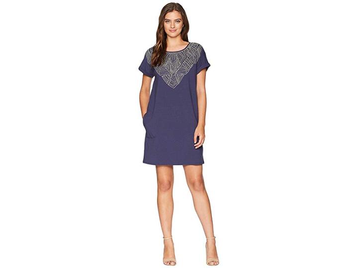 Nic+zoe Luna Tunic Dress (blueprint) Women's Blouse