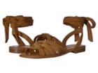 Nine West Xameera Wrap Sandal (brown Suede) Women's Shoes