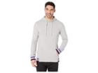 Asics Tiger Logo Sweat Pullover Hoodie (mid Grey Heather) Men's Sweatshirt