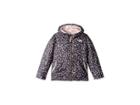 The North Face Kids Reversible Perrito Jacket (toddler) (periscope Grey Confetti Print) Girl's Jacket