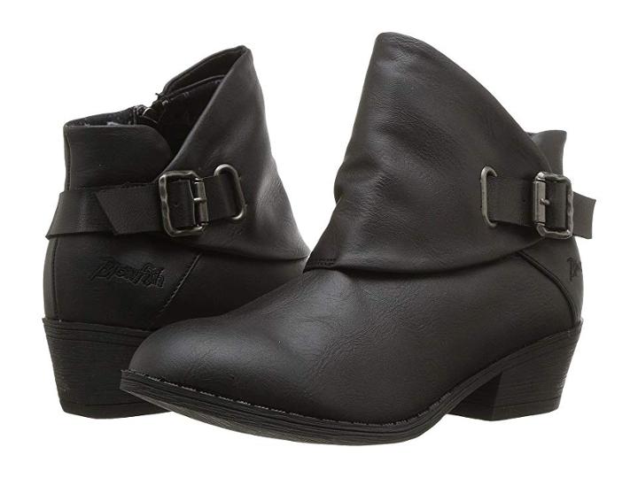 Blowfish Kids Sill-k (little Kid/big Kid) (black Eastwood Pu) Girls Shoes