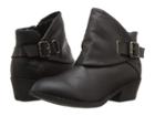 Blowfish Kids Sill-k (little Kid/big Kid) (black Eastwood Pu) Girls Shoes