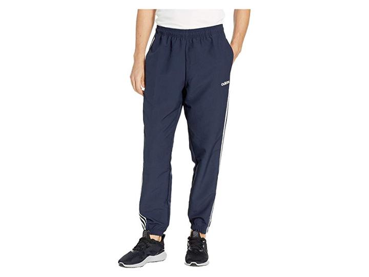 Adidas Essentials 3-stripes Wind Pants (legend Ink/white) Men's Casual Pants