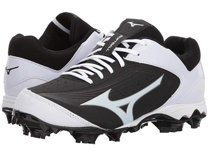 Mizuno 9-spike(r) Advanced Finch Elite 3 Softball (black/white) Girls Shoes