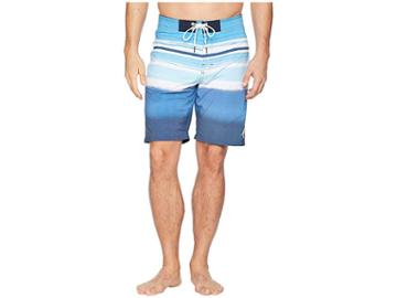 Toes On The Nose Bondi Stripe Boardshorts (navy) Men's Swimwear