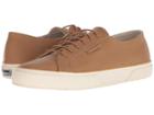 Superga 2750 Fgldyedm (tan Leather) Men's Shoes