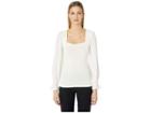Rebecca Taylor Merino And Silk Pullover (snow) Women's Clothing