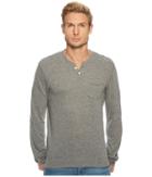 Joe's Jeans Wintz Long Sleeve Heather Jersey (heather Grey) Men's T Shirt