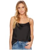 Astr The Label Cowl Tank Top (black) Women's Sleeveless