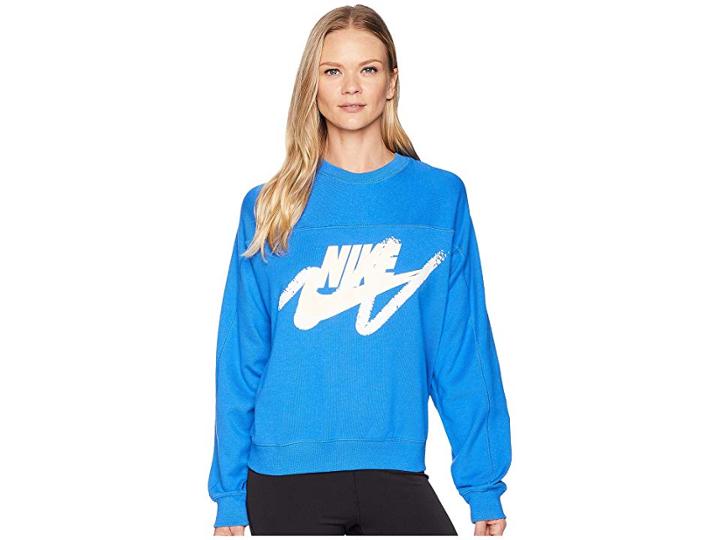 Nike Archive Crew (signal Blue/signal Blue/signal Blue) Women's Sweatshirt