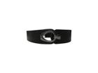 Steve Madden Hook Front Stretch Belt (black) Women's Belts