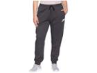 Nike Plus Size Regular Rally Pants (black Heather/black/white) Women's Casual Pants