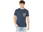 Billabong Team Pocket Short Sleeve (navy) Men's Clothing