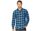 Polo Ralph Lauren Indigo Twill Long Sleeve Sport Shirt (indigo/light Indigo) Men's Clothing