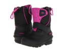 Tundra Boots Kids Quebec (toddler/little Kid/big Kid) (black/fuschia/hearts) Girls Shoes