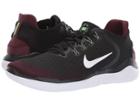 Nike Free Rn 2018 (night Maroon/black/lime Blast) Men's Running Shoes