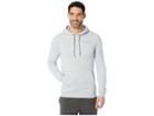 Asics Tiger Op Sweat Pullover Hoodie (grey Heather) Men's Sweatshirt