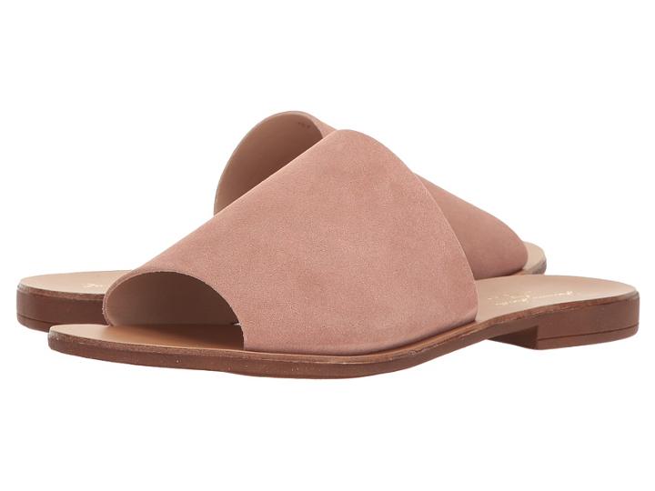 Massimo Matteo Slide 17 (pink Suede) Women's Slide Shoes
