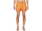 Missoni Mare Mare Printed Birds Nylon Swim Trunks (orange) Men's Swimwear