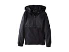 Under Armour Kids Windwear 1/4 Zip (big Kids) (black/green Typhoon/black) Boy's Long Sleeve Pullover