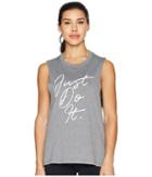 Nike Dry Tank Top Legend Muscle Jdi (dark Grey/wolf Grey/heather) Women's Sleeveless