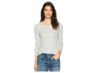 Sanctuary Kenzie Ruched Top (heather Sterling) Women's Clothing