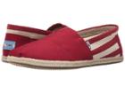 Toms University Classics (red Stripe) Men's Shoes