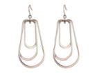 French Connection Orbital Earrings (rose Gold) Earring