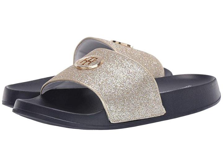 Tommy Hilfiger Disco (gold) Women's Sandals