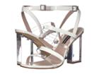 Nine West Fazzani (clear/white Synthetic) Women's Shoes