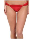Vix Solid Red Bia Tube Full Bottom (red) Women's Swimwear