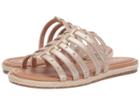 A2 By Aerosoles Drop Top (gold Metallic Nappa) Women's Sandals