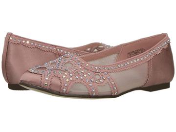 Badgley Mischka Kids Gigi Gems (little Kid/big Kid) (rose Gold Pink) Girls Shoes