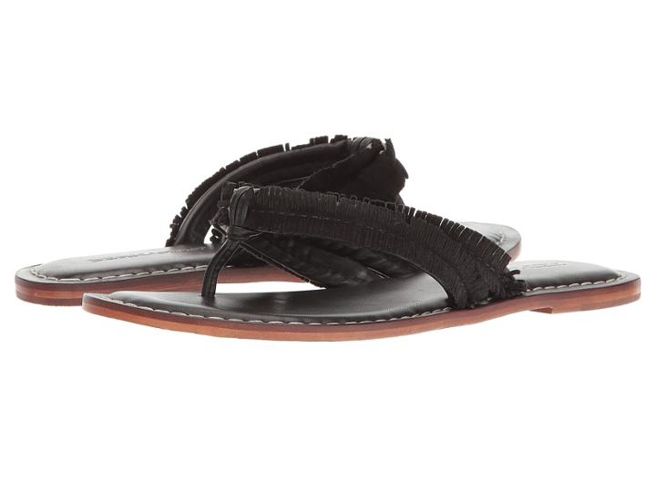 Bernardo Miami Fringe (black) Women's Sandals
