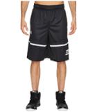 Under Armour Sc30 Pick And Roll 11 Shorts (black/white/white) Men's Shorts