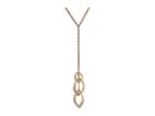 The Sak Linked Petal Y-necklace 26 (gold) Necklace