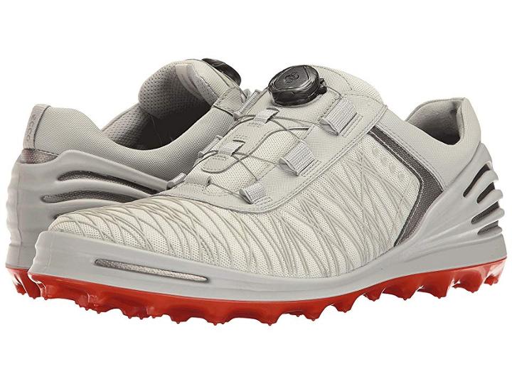 Ecco Golf Cage Pro Boa (shadow White) Men's Golf Shoes
