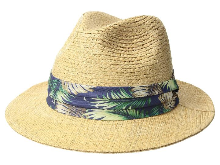 Tommy Bahama Braid Raffia Safari (natural) Caps