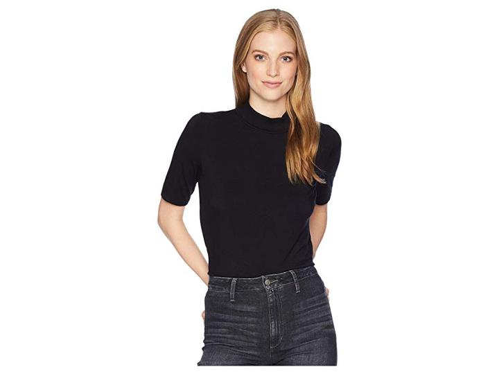 Lamade Maya Mock Neck (black) Women's Clothing