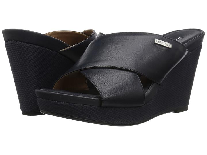 Calvin Klein Jacolyn (deep Navy) Women's Shoes