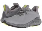 Adidas Kids Alphabounce Em Ctd J (big Kid) (black/grey/yellow) Boys Shoes
