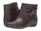Clarks Everlay Mandy (dark Brown Leather) Women's  Shoes