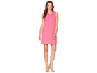 Tommy Bahama Jer-sea Sleeveless Tie Front Dress (pink Lace) Women's Dress