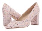 Marc Fisher Claire 3 (pink Multi Bucile/fabric) Women's Shoes