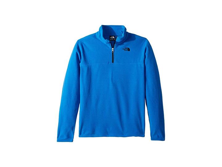 The North Face Kids Glacier 1/4 Zip (little Kids/big Kids) (turkish Sea) Boy's Sweatshirt