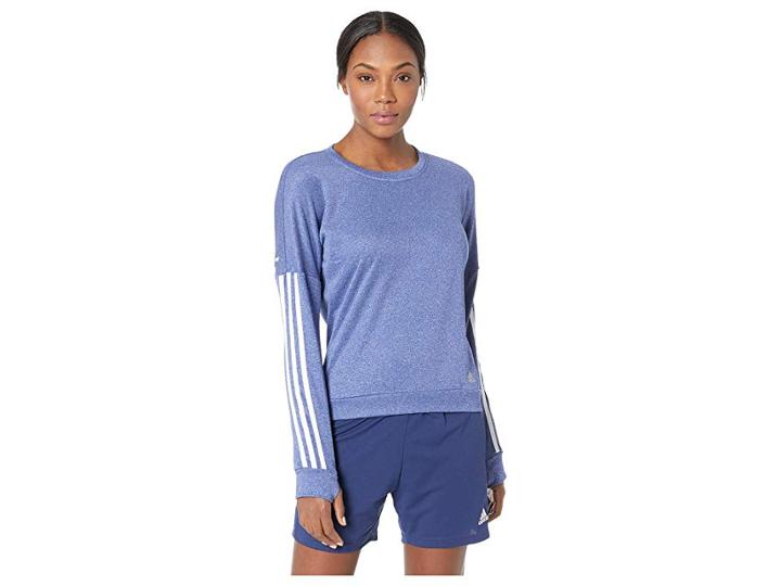 Adidas Run Pullover (mystery Ink F17) Women's Clothing