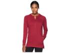 The North Face Om 1/2 Zip (rumba Red) Women's Long Sleeve Pullover